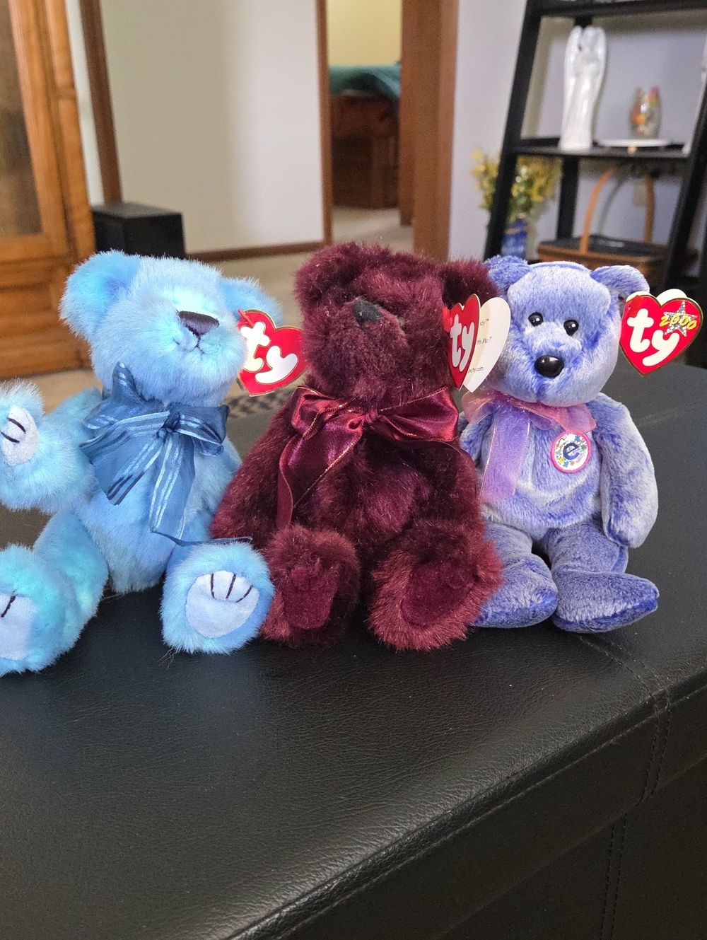 "Colorful" Named Beanies - Azure, Beargundy, and Periwinkle
